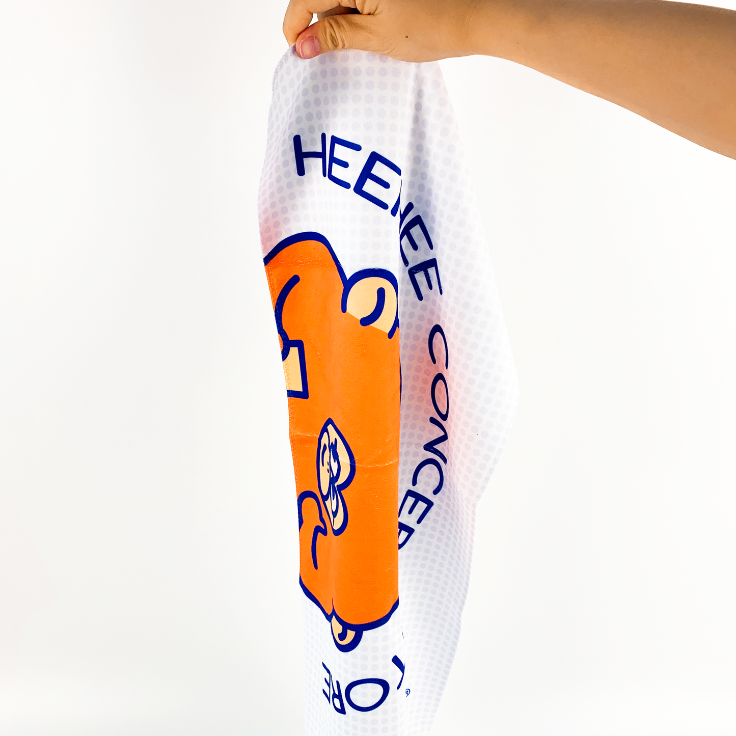Heehee Concept Store Grey Face Towel