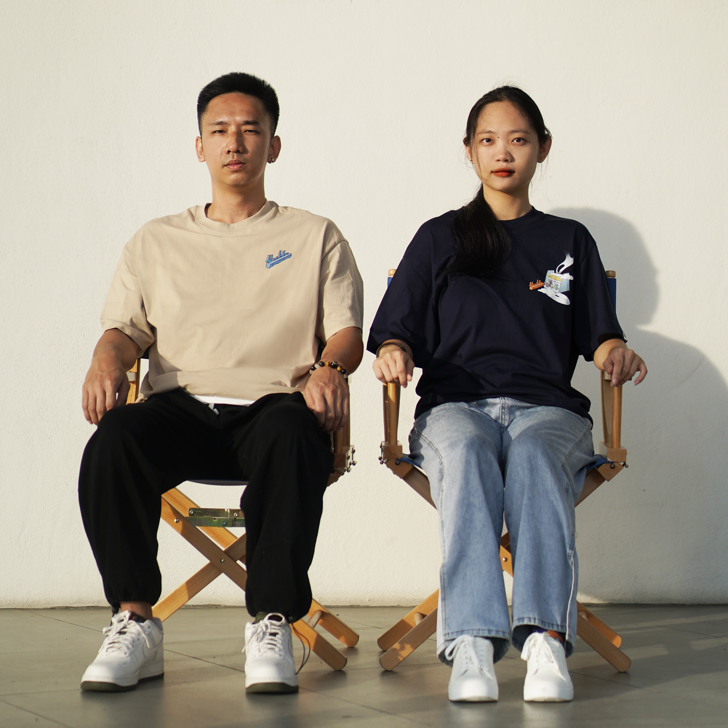 You Can Sit With Us Tee - Dark Blue