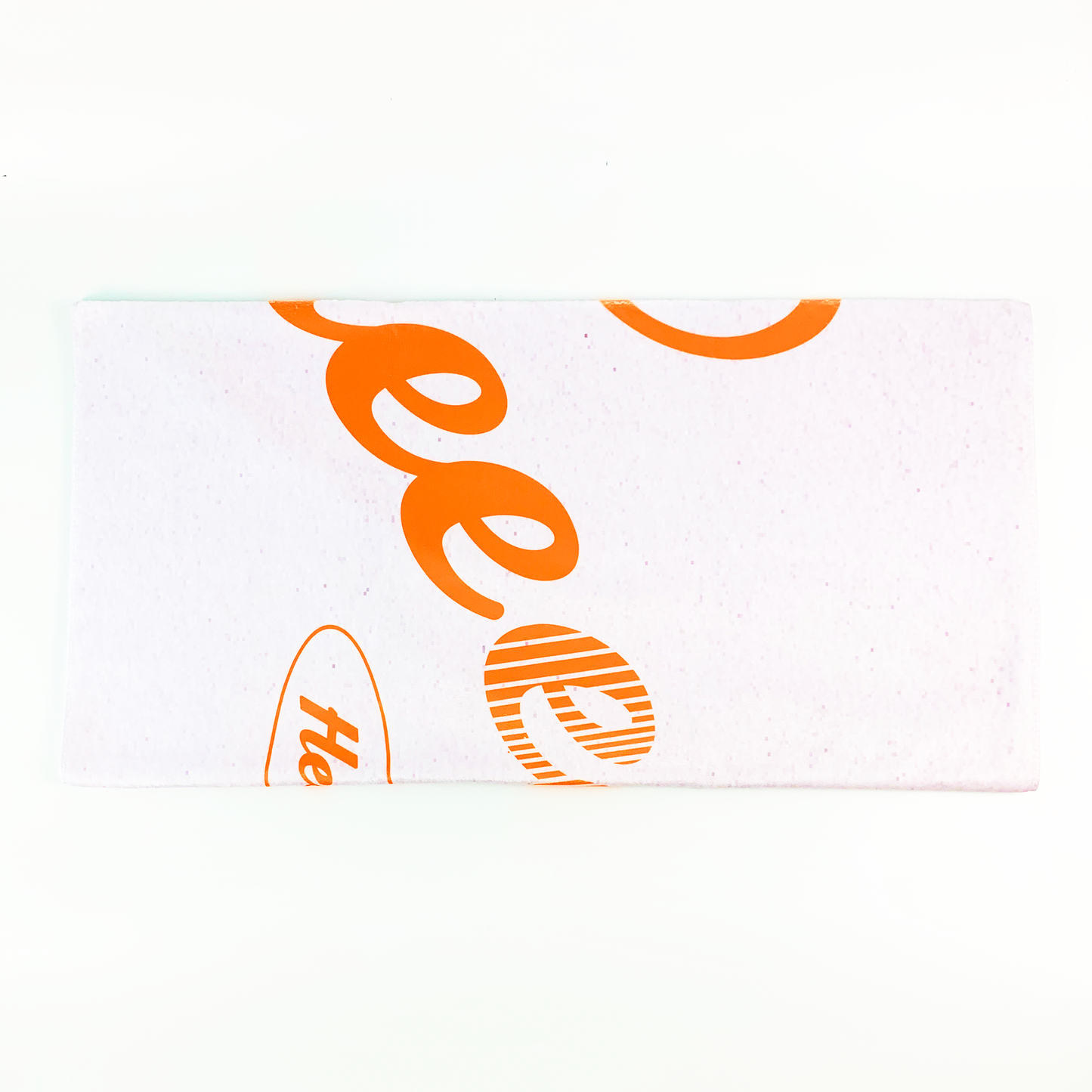 Say Heehee Grey Beach Towel