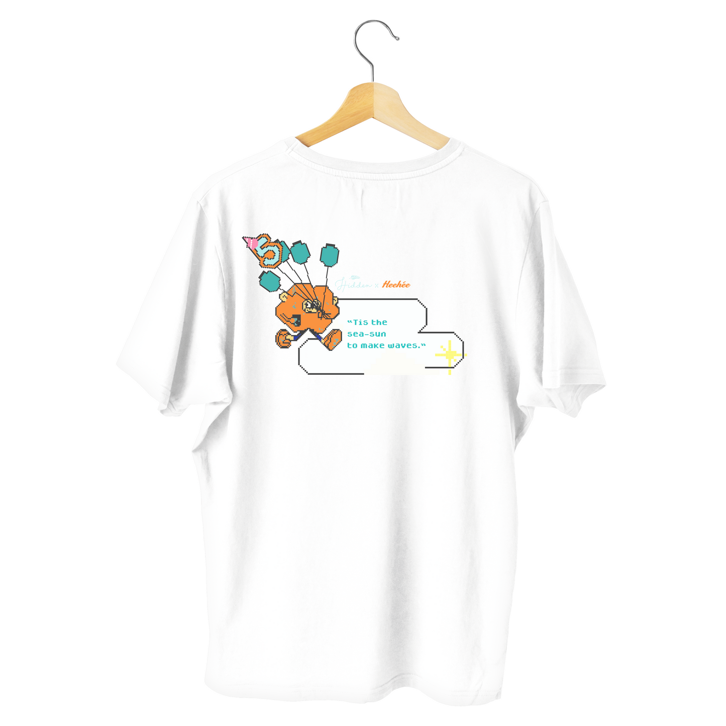 Party Sea-Sun Tee in Black