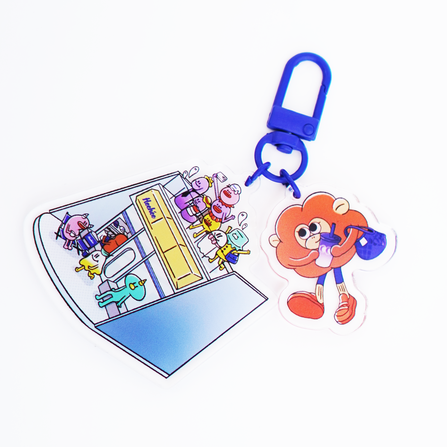 Sunny Side Up Acrylic Keychain