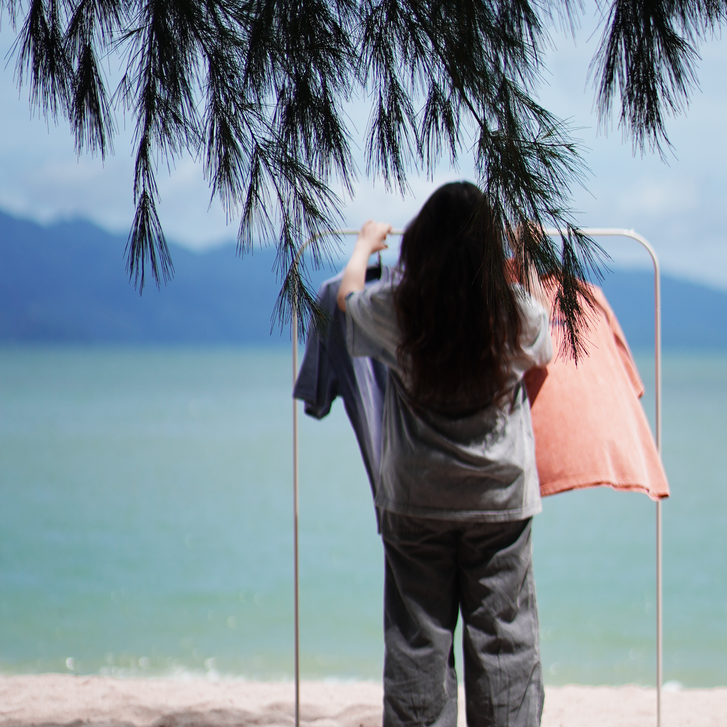 Not-So-Basic Tee in Grey