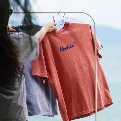 Not-So-Basic Tee in Coral