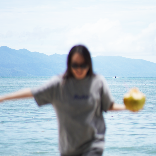 Not-So-Basic Tee in Grey