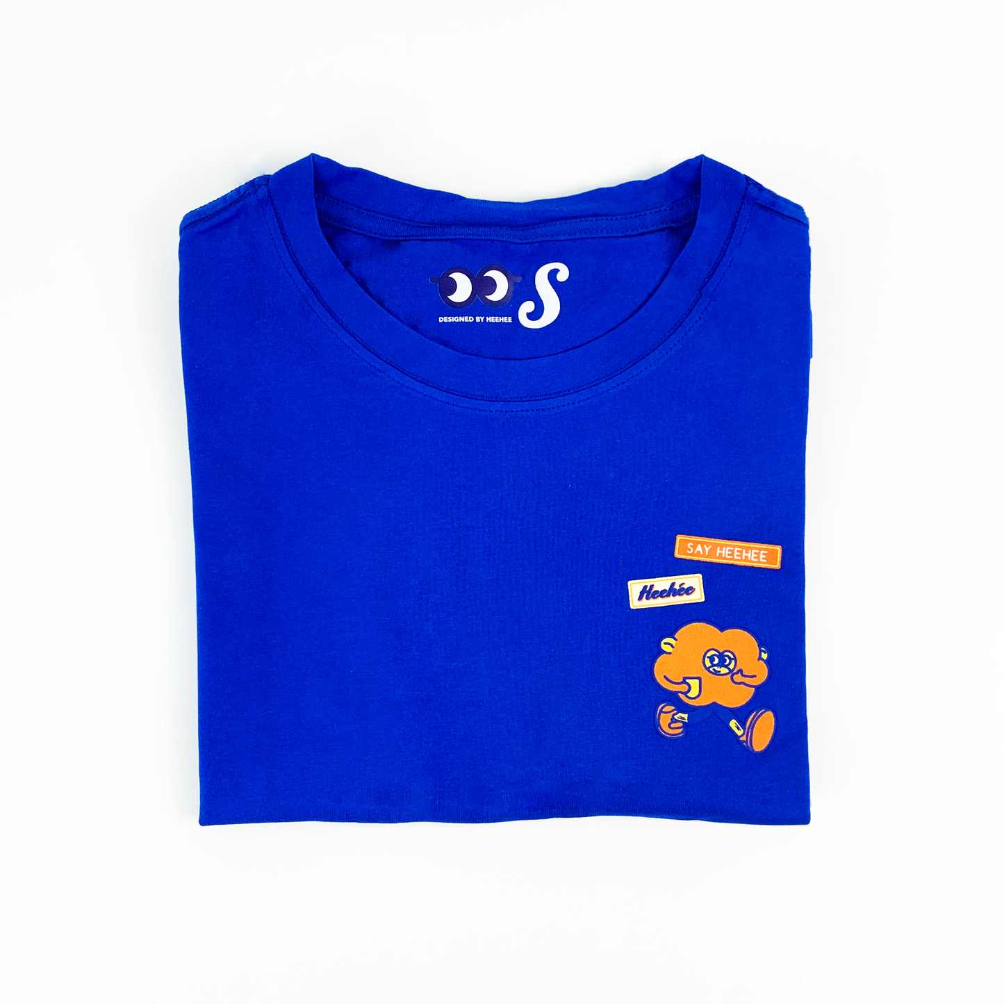 Say Heehee Louder 1.0 Tee - Blue