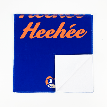 Say Heehee Louder Blue Face Towel